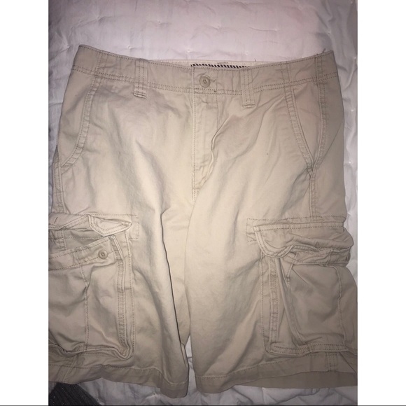 old navy mens khaki cargo pants